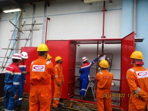Fire Suppresion Installation #Project at Pertamina EP DMF 1