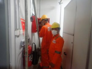 Fire Suppresion Installation #Project at Pertamina EP DMF 8